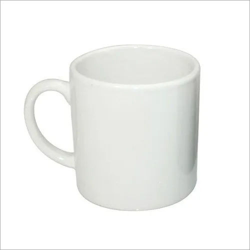 White 6Oz Sublimation Mugs Design: Plain