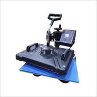 Combo Heat Press Machine - Mild Steel, Semi-automatic, 1250 Watt, Plc Control | Adjustable Working Temperature 100-300â°c, 1 Year Warranty