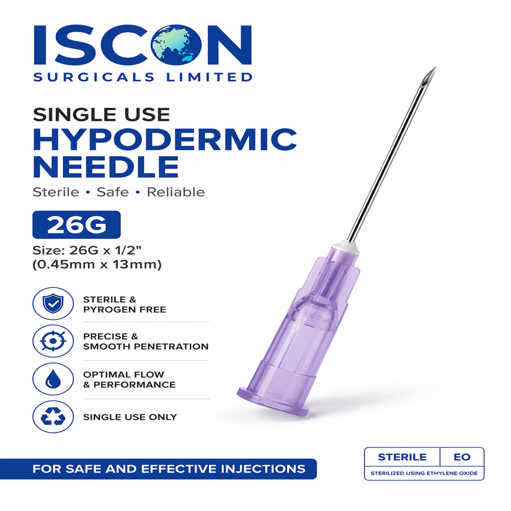 single use needle 26G