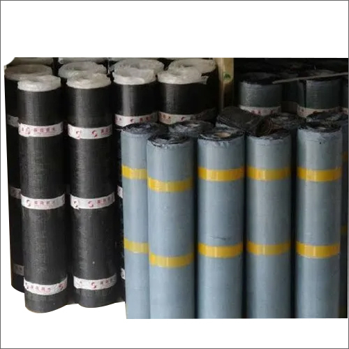 Black And Grey Ar Plastic Felt Waterproofing Membrane