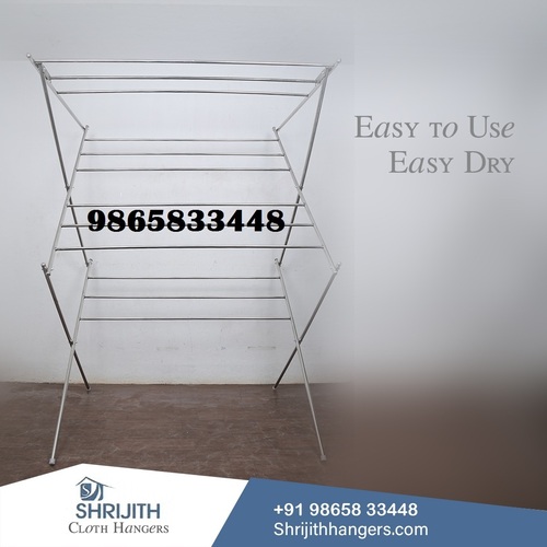 Fold able cloth drying stand in Chennai.