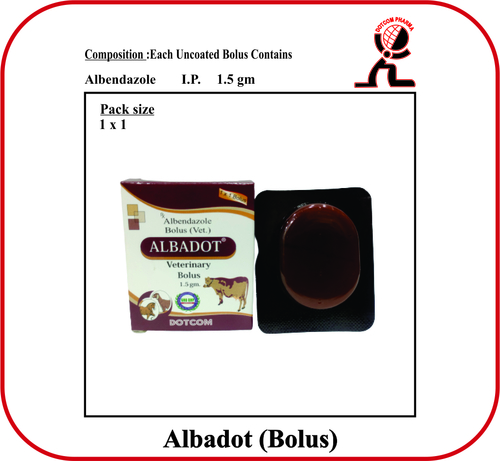 Albendazole 1.5 gm  Brand - ALBADOT