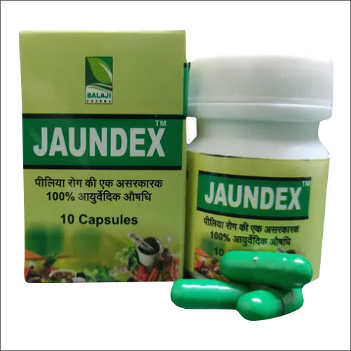 Ayurvedic Jaundex Capsules Age Group: For Adults