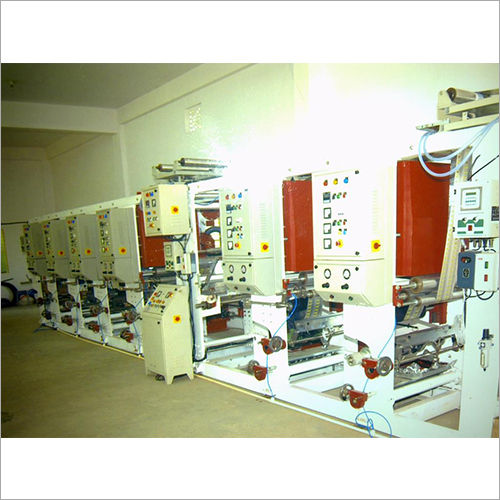 Semi-Automatic Multi Color Rotogravure Printing Machine