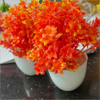 7 Inch Artificial Orange Plant - Plastic, 7 Inch | Durable, Eco-friendly, Perfect For Arts And Crafts, Home & Wedding Decoration