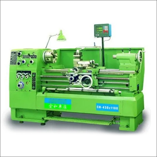 Horizontal Lathe Machine - Mild Steel, 35 mm Lead Screw Diameter, 60 mm Quill Diameter, 170 mm Quill Stroke | High Performance, Ruggedness, Semi-Automatic Operation, 1 Year Warranty
