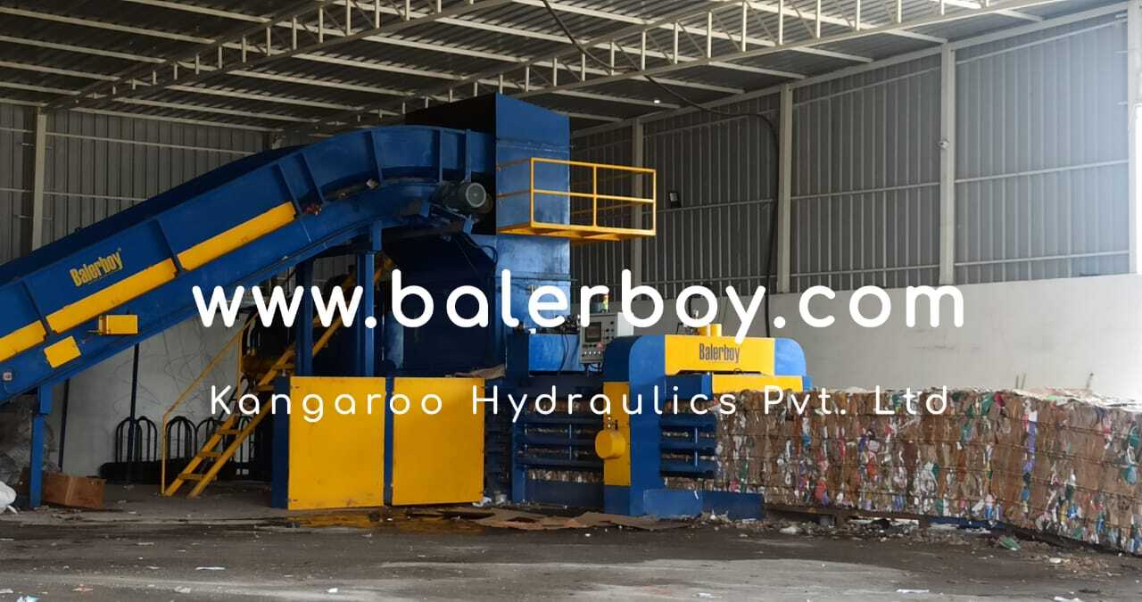 Fully Automatic Horizontal Auto-Tie Baling Machine