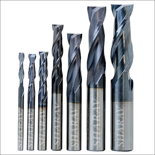 2 Flute Spiral Endmill Application: Work On Ferrous & Non Ferrous Metal