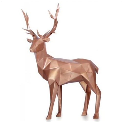 Deer Fiber Statue