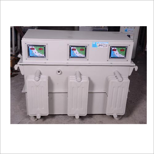 Three Phase Cooled Servo Voltage Stabilizer