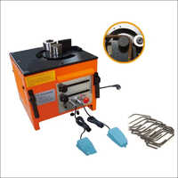 Electric Bar Bending Machine - Color: Orange