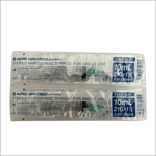 Nipro 10ml Syringe With Needle
