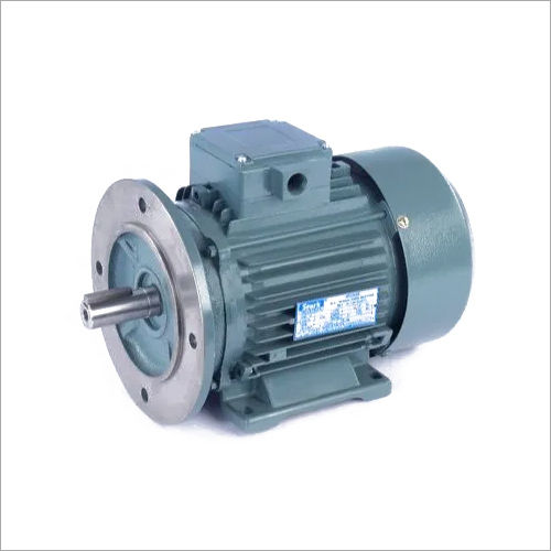 Grey Flange Mounted Electric Motor