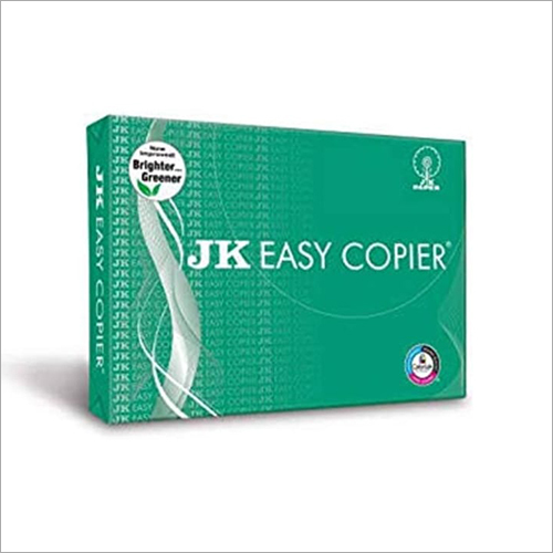 JK Easy Copier - Chemical Pulp, 70 GSM, Varnished Finish, White Color | Custom Logo, Reliable Copying Capability, Enhanced Durability