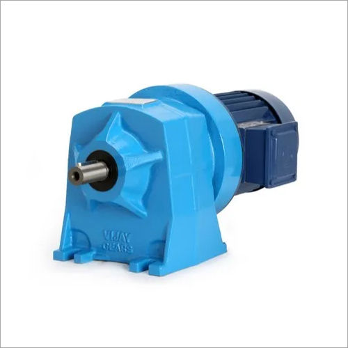 Blue Mild Steel Gear Box