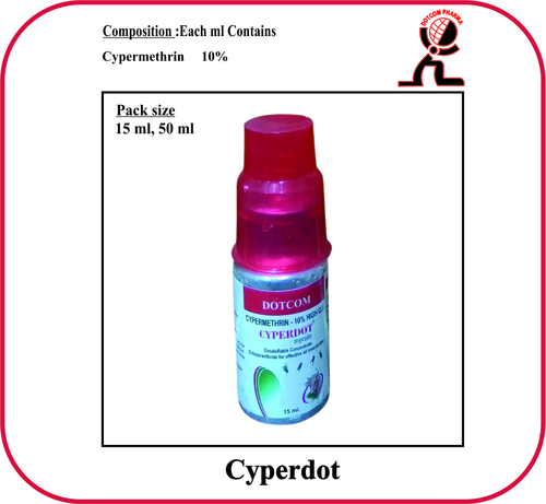 Cypermethrin Brand - CYPERDOT 50 ml