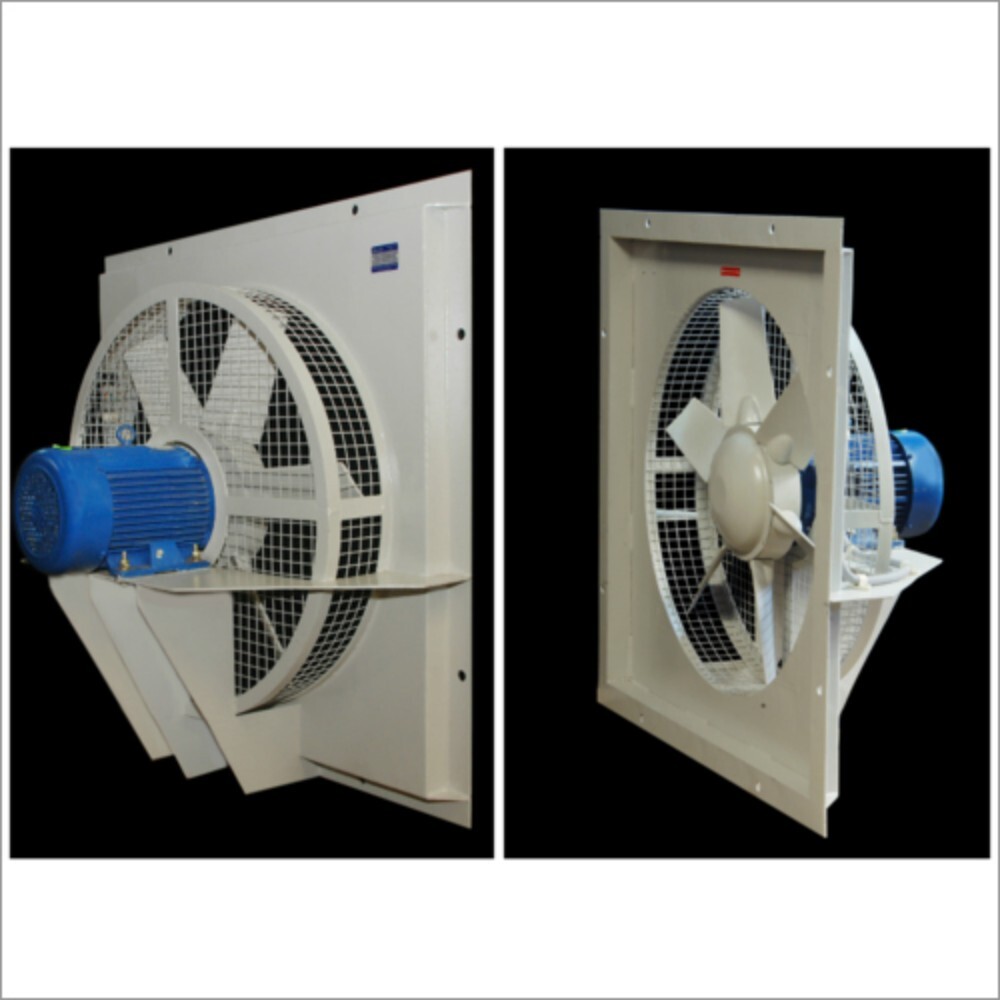 Wall Axial Flow Fan - Color: White