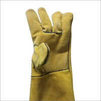 Safety Hand Gloves - Cotton Material | Washable, Plain Pattern, Oil And Chemical Resistant, Abrasion Protection