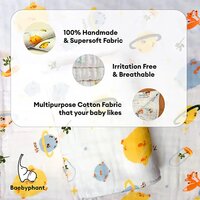 6 Layer Super Soft Muslin Blanket For Kids