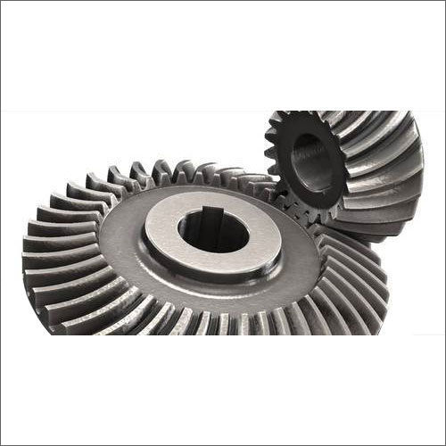 Silver Polished Spiral Bevel Gear