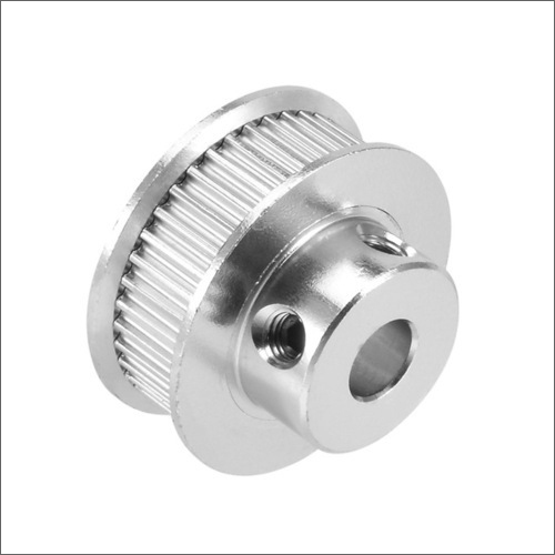Silver Stainless Steel Timing Pulley