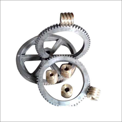 Silver-Golden Pharma Machine Worm Gear