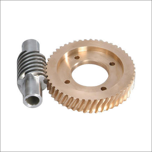 Golden-Black Industrial Worm Gear And Shaft