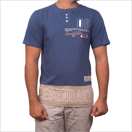 Cotton Mens Round Neck T Shirt