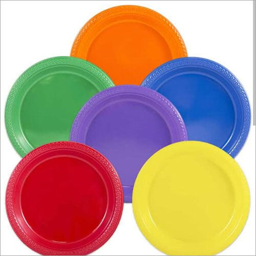 Multicolor Food Grade Biodegradable Paper Plate - Size: Customized