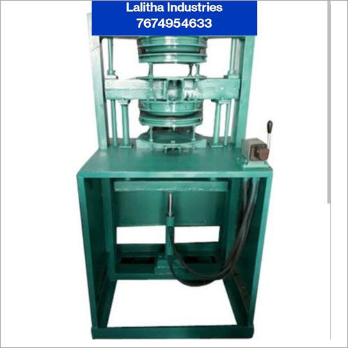 Green Single Die Paper Plate Machine