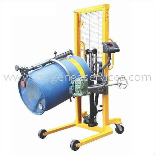 Drum Lifter Cum Tilter Stacker