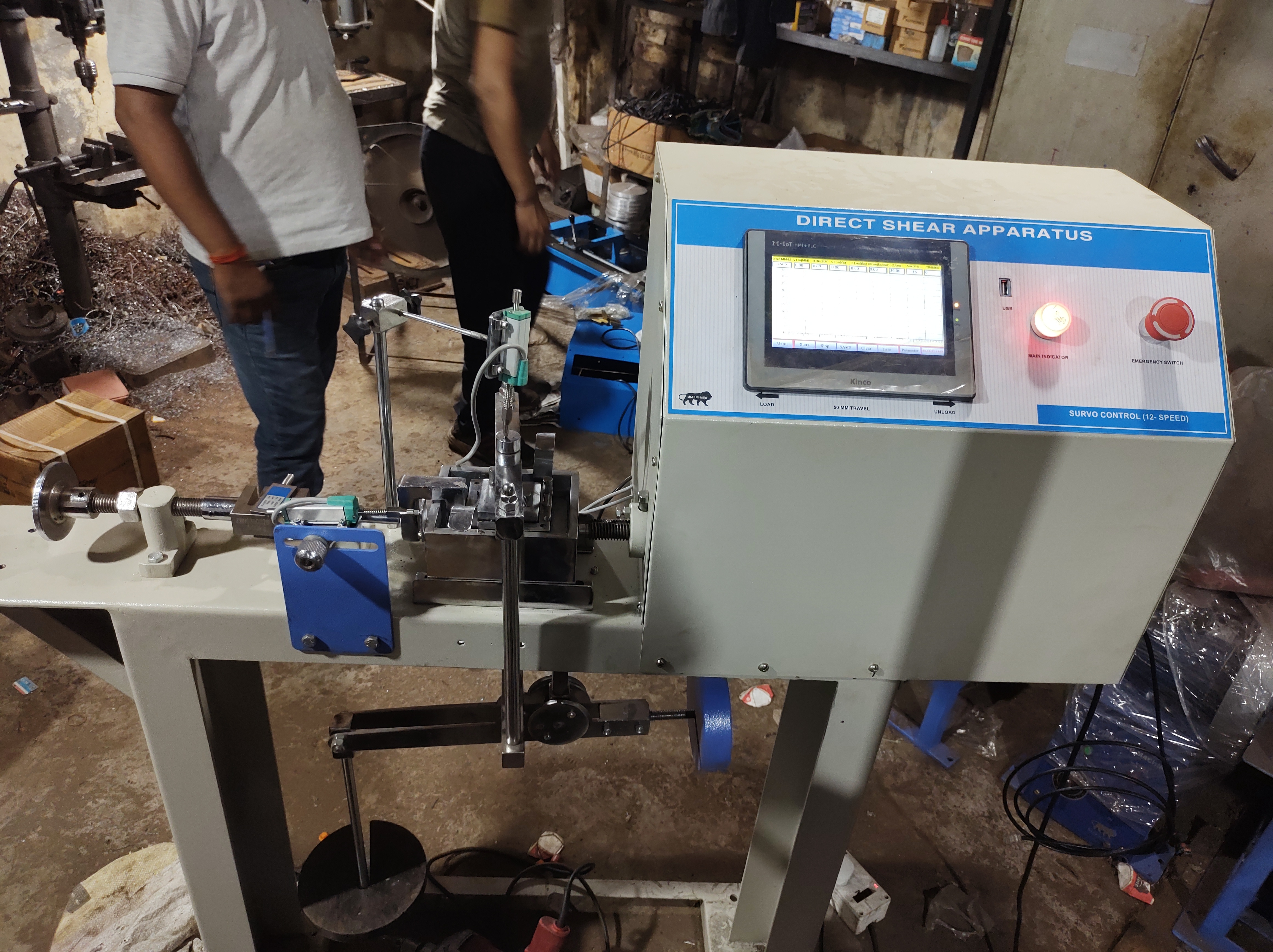 Direct Shear Apparatus