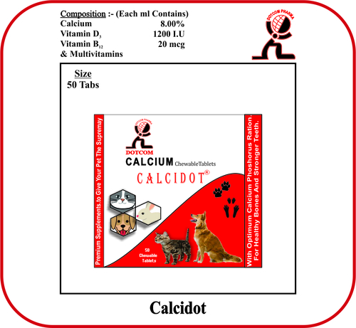 Calcium Vitamin D3 Vitamin B12  Multivitamins Brand - CALCIDOT