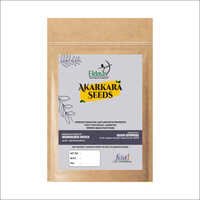 Akarkara Seeds - 100gm Pack, Brown Color | Purity 98%, Grade A, Ideal For Germination, Notable For Medicinal Roots
