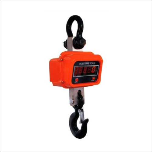 Orange Hanging Crane Scale
