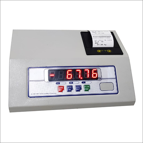 Steel Platform Scale With Printer