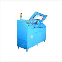 Blue Semi-automatic Hose Testing Machine