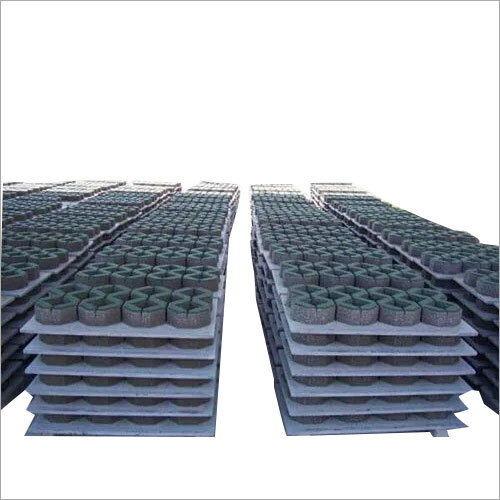 8mm Recycled Plastic Paver Block Pallet