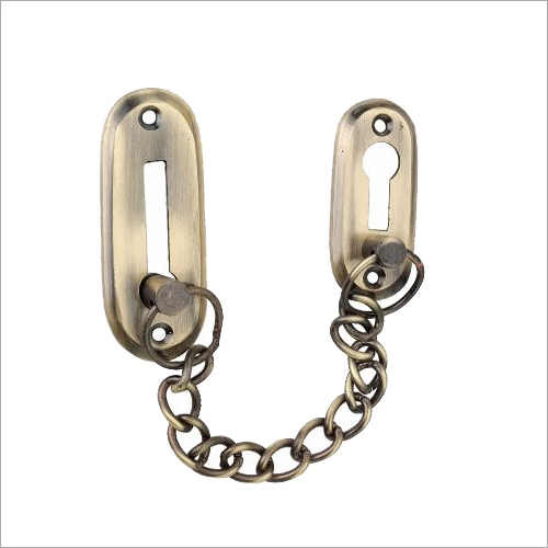 Golden Brass Door Chain Lock