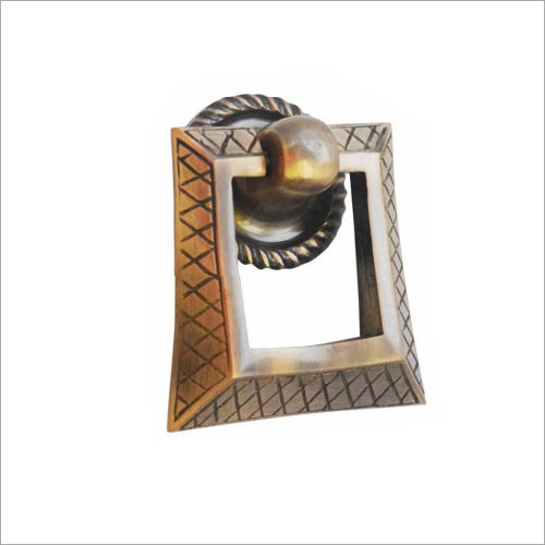 Golden Square Door Knocker