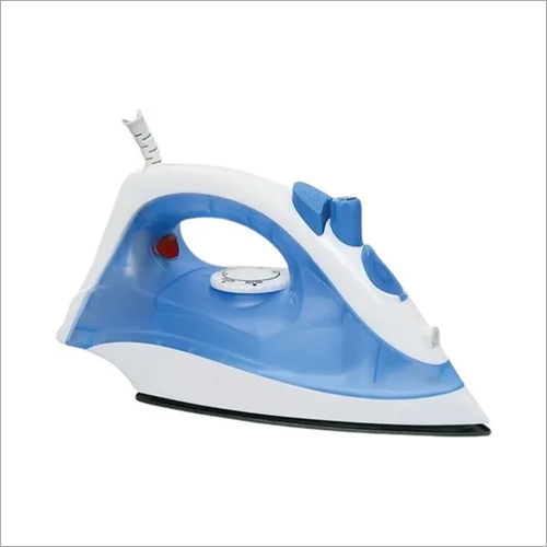 Electric Steam Iron 45W - 200 ml Water Tank, 220V, 45W Power, 2m Cord Length, Blue and White | Quick Heating for Hassle-Free Ironing