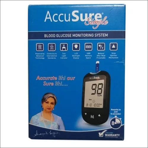 AccuSure Simple Blood Glucose Monitoring System
