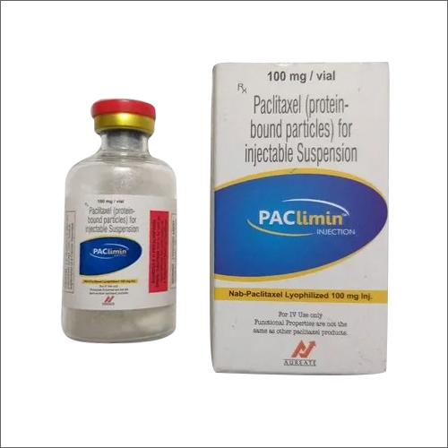 100mg Paclitaxel Protein Bound Particles For Injectable Suspension