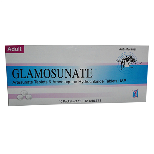 Artesunate Tablets And Amodiaquine Hydrochloride Tablets USP