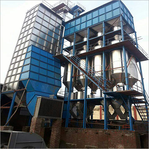 Blue Parboiled Paddy Drying