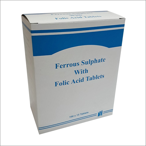 Ferrous Sulphate With Folic Acid Tablets