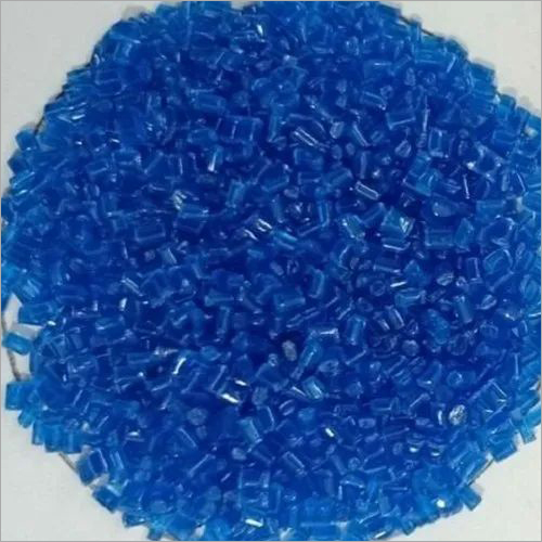 Transparent Blue Polycarbonate Granules
