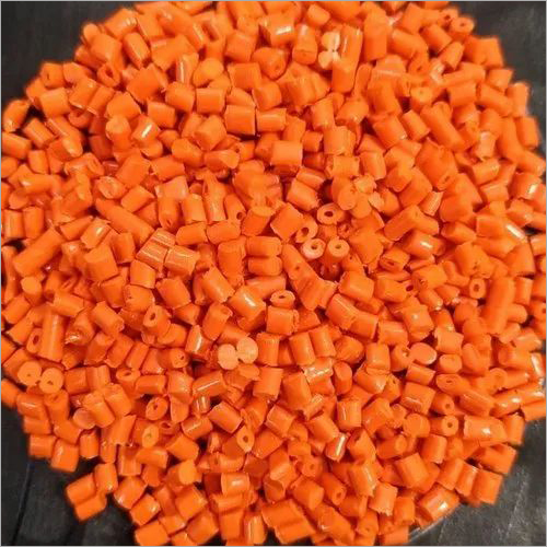 Orange Polycarbonate Granules