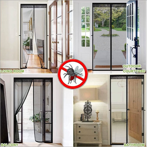 Polyester Door Magnetic Mosquito Net