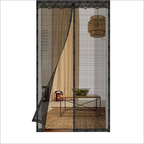 Door Polyester Magnetic Mosquito Net Size: Full